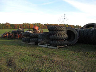 Tires Pile